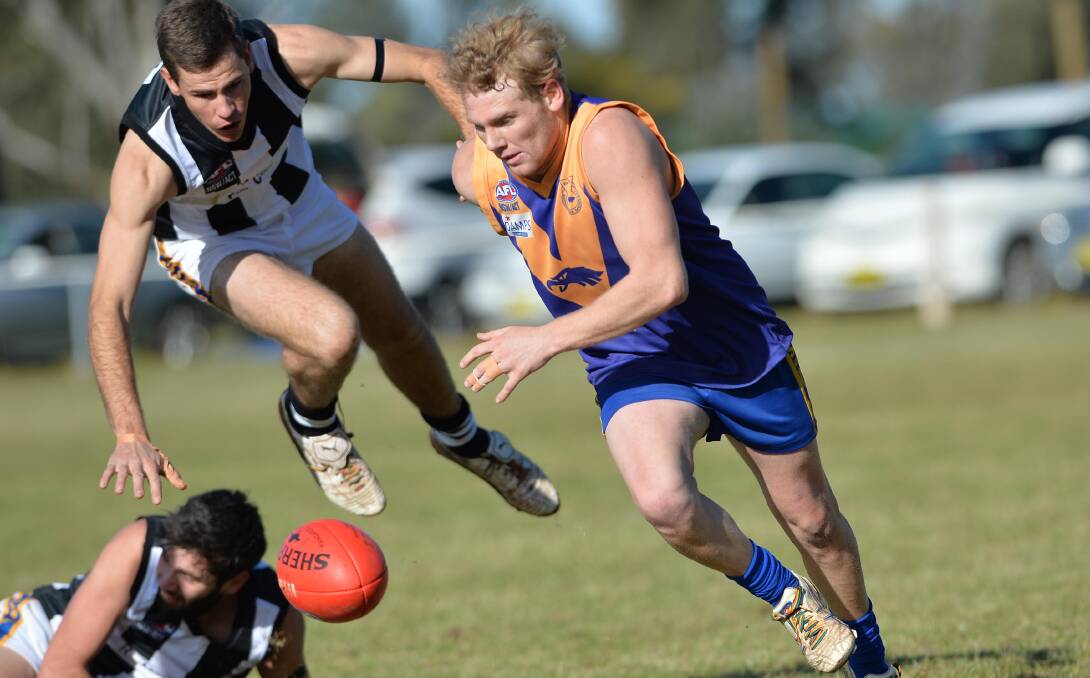 NEW SIGNING: Narrandera midfielder Mark Flack has signed with Farrer League club The Rock-Yerong Creek. 