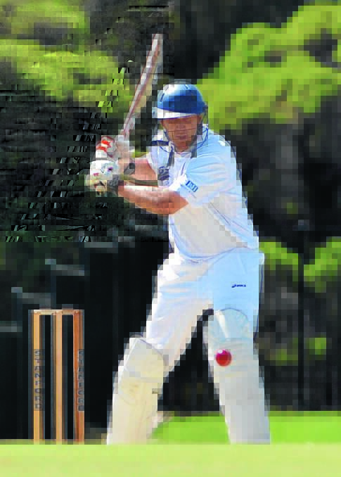 TIME TO DIG IN: St Michaels captain James Elliott has called for the Saints' batsmen to lift for Saturday's match against Lake Albert. Picture: Michael Frogley