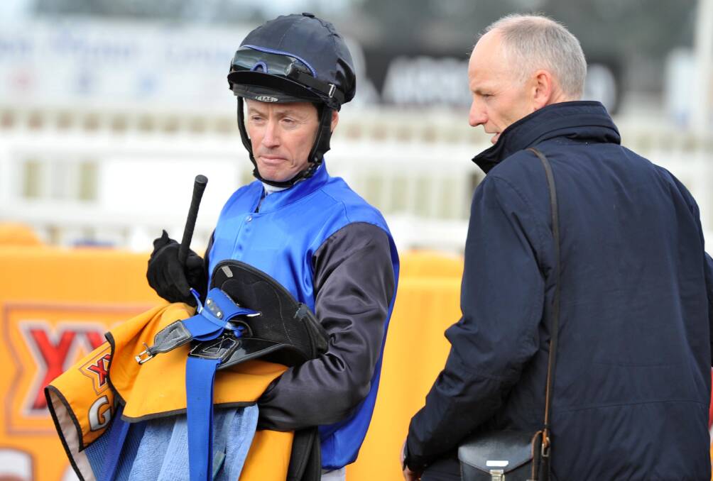 STICKING SOLID: Wagga trainer Tim Donnelly has booked Mathew Cahill for the ride on Devised in the Ted Ryder Cup.