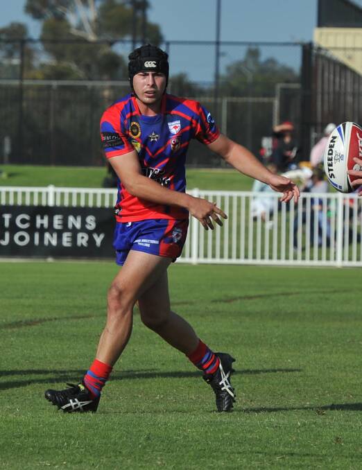 RECALLED: Kangroos stalwart Kade MacDonald is back in first grade for the duel with Tumut at Twickenham tomorrow. MacDonald is deputising for playmaker Adam Hall