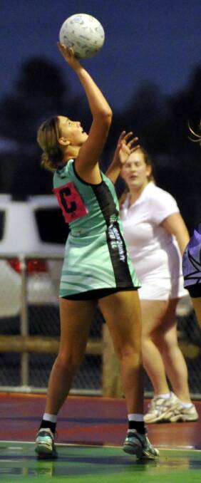 BACK ON DECK: Uranquinty star Sarah O'Leary will return to action for the team against Panthers in the final round of the Wagga A grade netball competition on Saturday