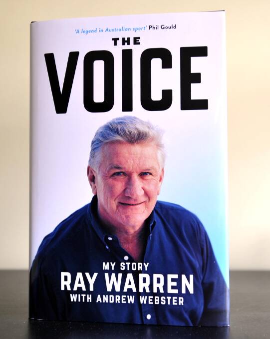 MUST READ: Ray Warren's autobiography, The Voice, was a sought-after prize in a competition in The Daily Advertiser