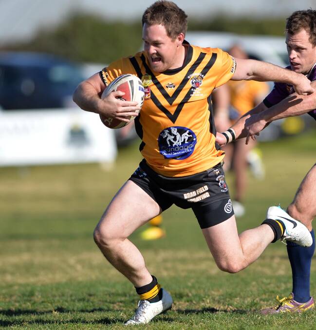 IMPRESSED: Gundagai captain-coach Cameron Woo is thrilled the Tigers have finished third on Group Nine table, setting up a clash with Albury at Greenfield Park on Saturday