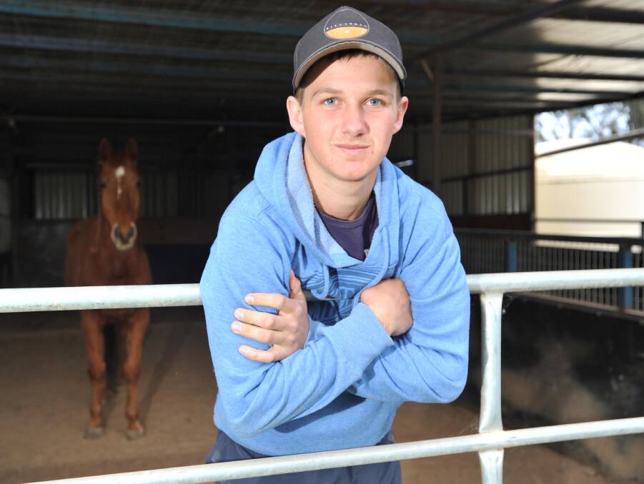 COMEBACK KID: Wagga jockey Jason Collins will make an emotional racetrack return at the MTC meeting today. Picture: Laura Hardwick