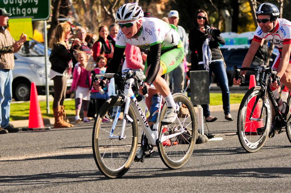 ON A MISSION: Mudgee rider Aiden Toovey is heading back to the Riverina to chase glory in the John Woodman Memorial road race on Sunday