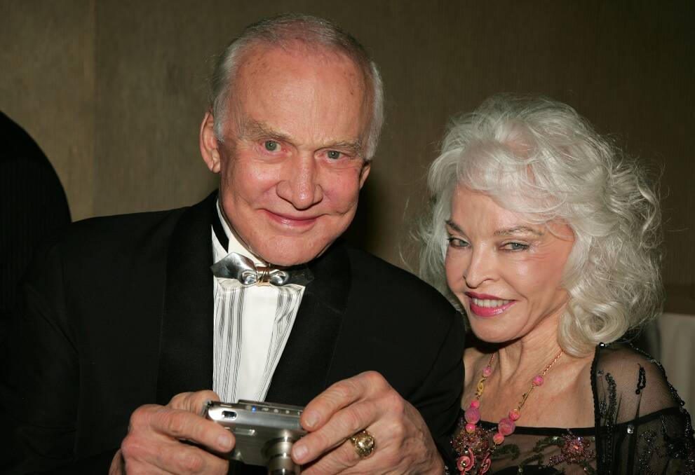 "Irreconcilable differences" led to Buzz Aldrin and Lois Driggs Cannon's divorce. Picture: Getty Images