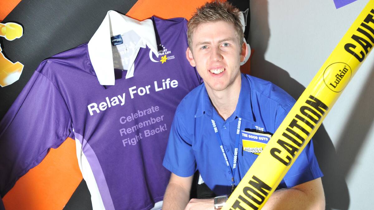 BREAKING BARRIERS: Relay for Life chairman Daniel Kisela says this year's event could be the most successful ever. Picture: Laura Hardwick
