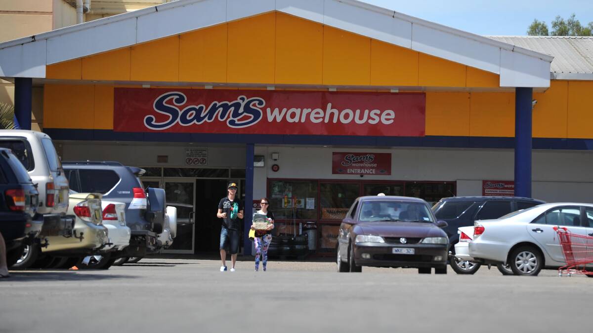 Sam's Warehouse is closed
