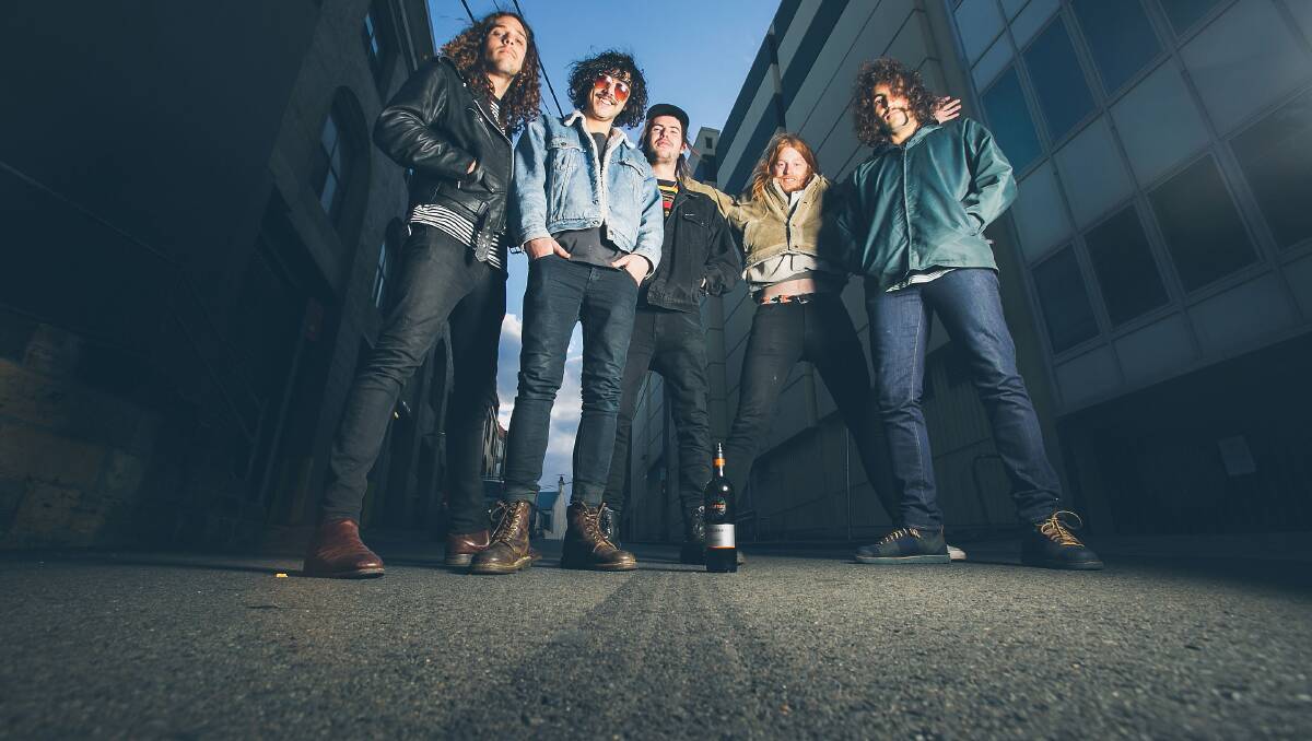 ROCK AND ROLLED OUT: Sticky Fingers were evicted from the Union Club Hotel on Sunday night.