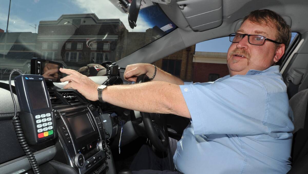 Wagga taxi driver Joseph Smith is calling for increased pay and better working conditions as part of an independent tribunal's inquiry into taxi services in regional areas of the state. Picture: Michael Frogley