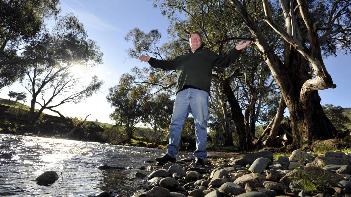 Australian Regional Tourism Network chairman David Sheldon is fighting for the upgrade of Brindabella Road in the interest of economic development and improved services. Picture: Les Smith 