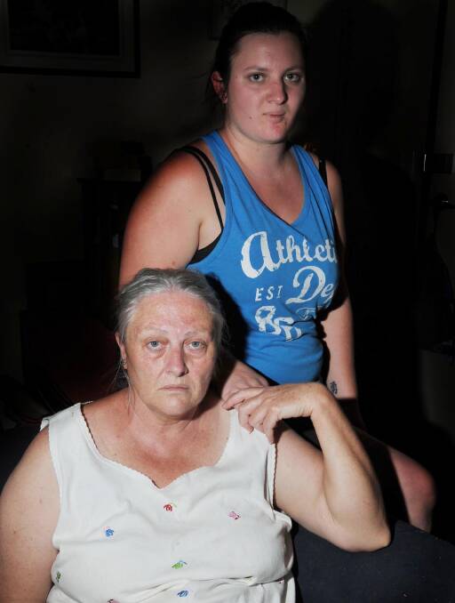 Louise Clayton, 55, and daughter Tegan Ellis, 24, believe the new laws that don't require police presence at small-scale car crashes put innocent victims out of pocket. Picture: Laura Hardwick
