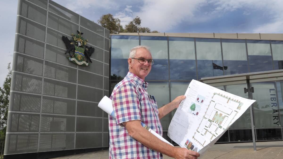 BIG PLANS: Scott Nash of Nash Bros construction is excited to be submitting a development application for residential units on the former Leagues Club site.    Picture: Laura Hardwick
