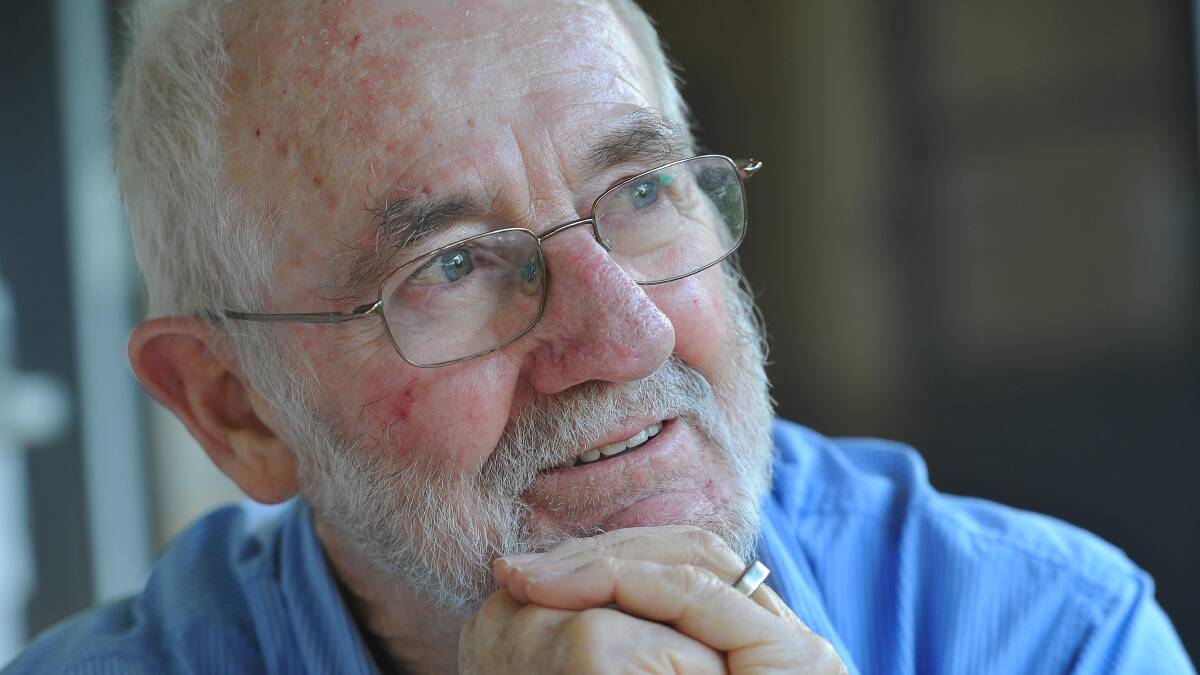 PROLIFIC POET: Well known Australian poet Ron Pretty will read to literary enthusiasts tonight. Picture: Kieren L Tilly  