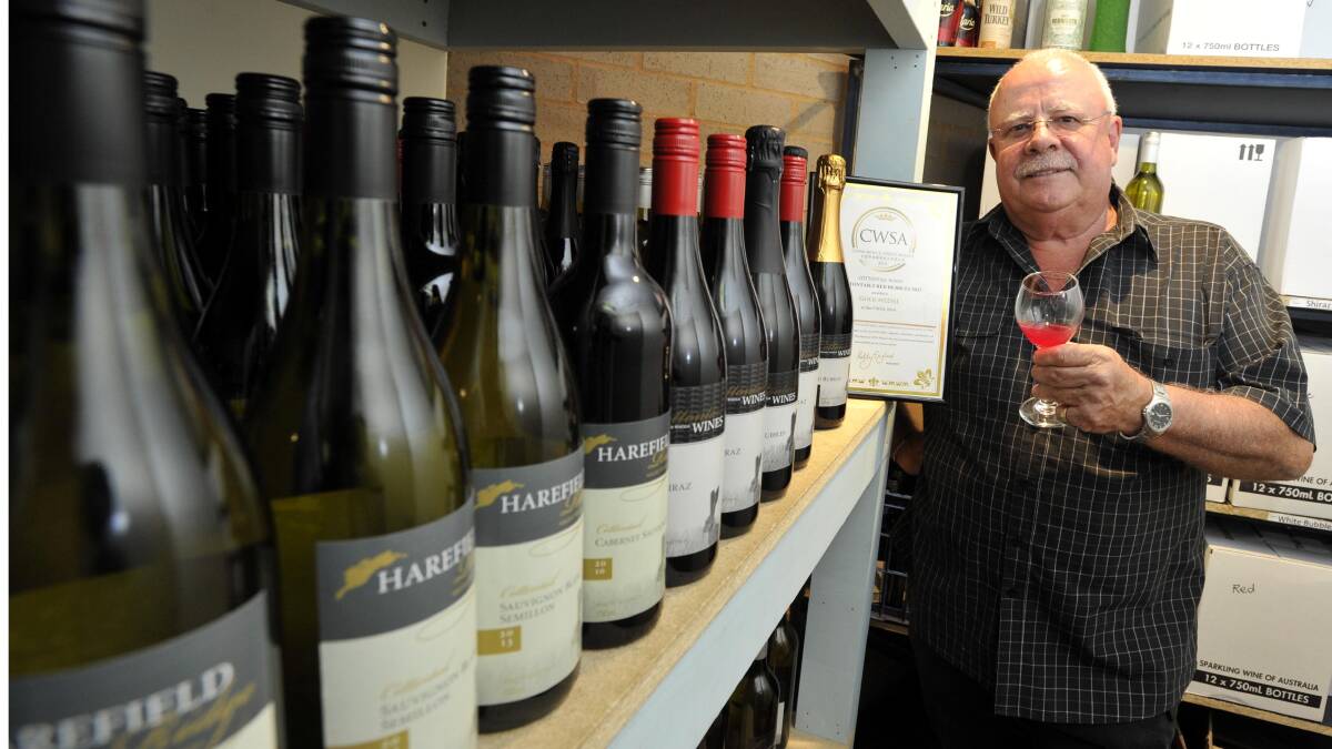 Gerry McCormick of Cottontail wines sees a lot of potential in new free trade arrangements between Australia and China. Picture: Les Smith