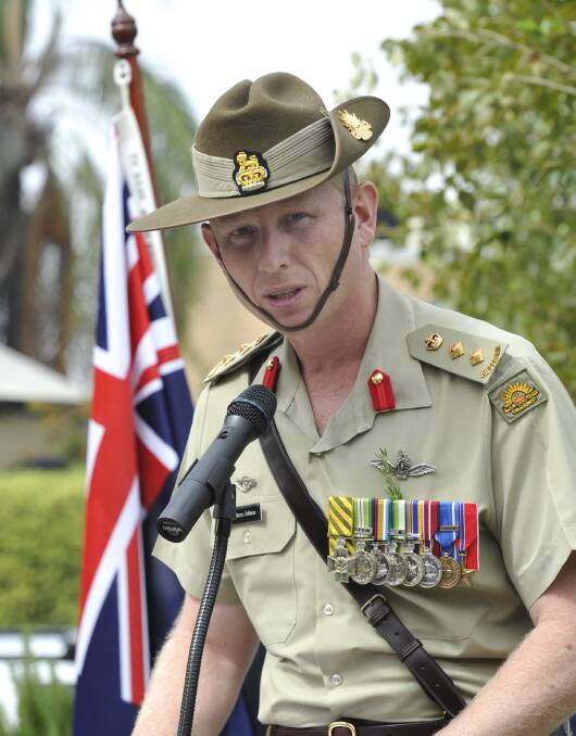 SAFEBASE CHARLIE: Kapooka's commandant, Colonel Steve Jobson CSC, says increased security measures at the army base will not impact on the wider Wagga community.
