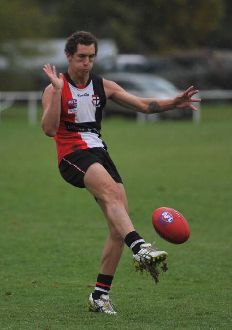 North Wagga forward Troy Curtis is on a high following his 10-goal haul.