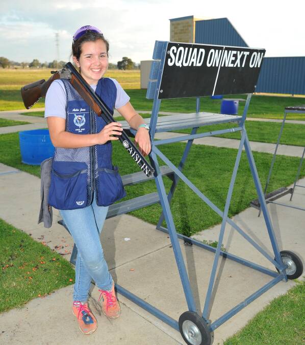 Teenage talent Aislin Jones will return to Wagga to compete for a NSW skeet title, following her success at the national championships earlier this year.