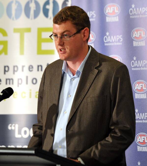 AFL Riverina chairman Michael Irons.