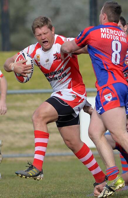 Temora coach Michael Henderson lifted the Dragons to a last-minute win over Junee.