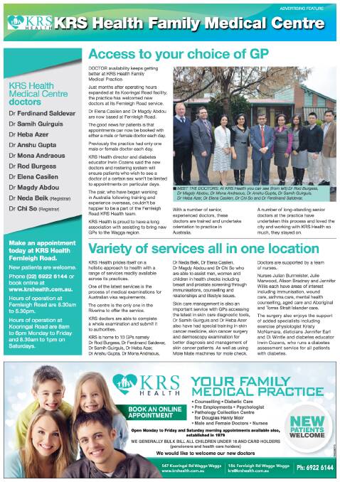 KRS Health Family Medical Centre