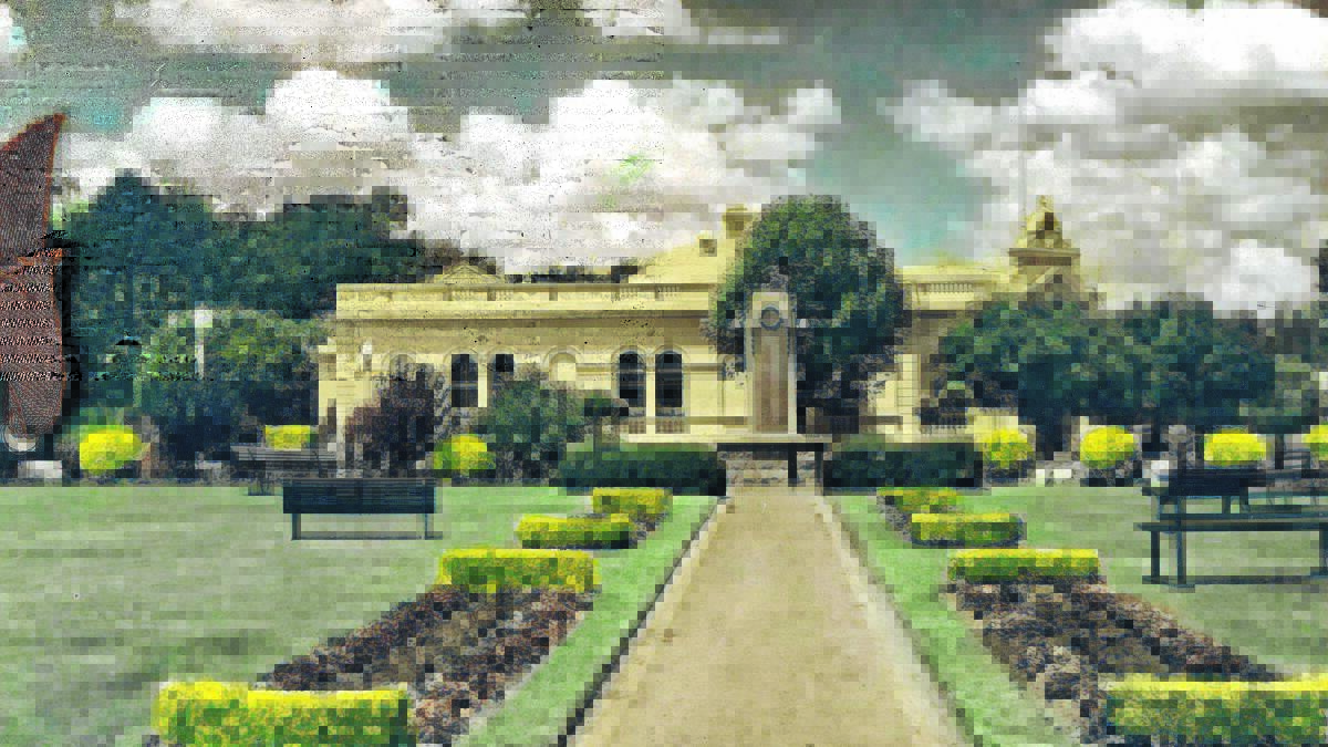 1938
This photo of the Victory Memorial Gardens is taken from the Wagga City mayor’s Christmas card of 1938.
In 1938 Australia was celebrating its 150th anniversary and Wagga celebrated its 100th anniversary. Wagga had a population of about 12,000 but already had “daily air service links with the capital cities”, the journey taking one hour and 45 minutes, with Wagga City Council having built a new airport on the Sturt Highway. It was also the year when the water supply filtration plant was installed.