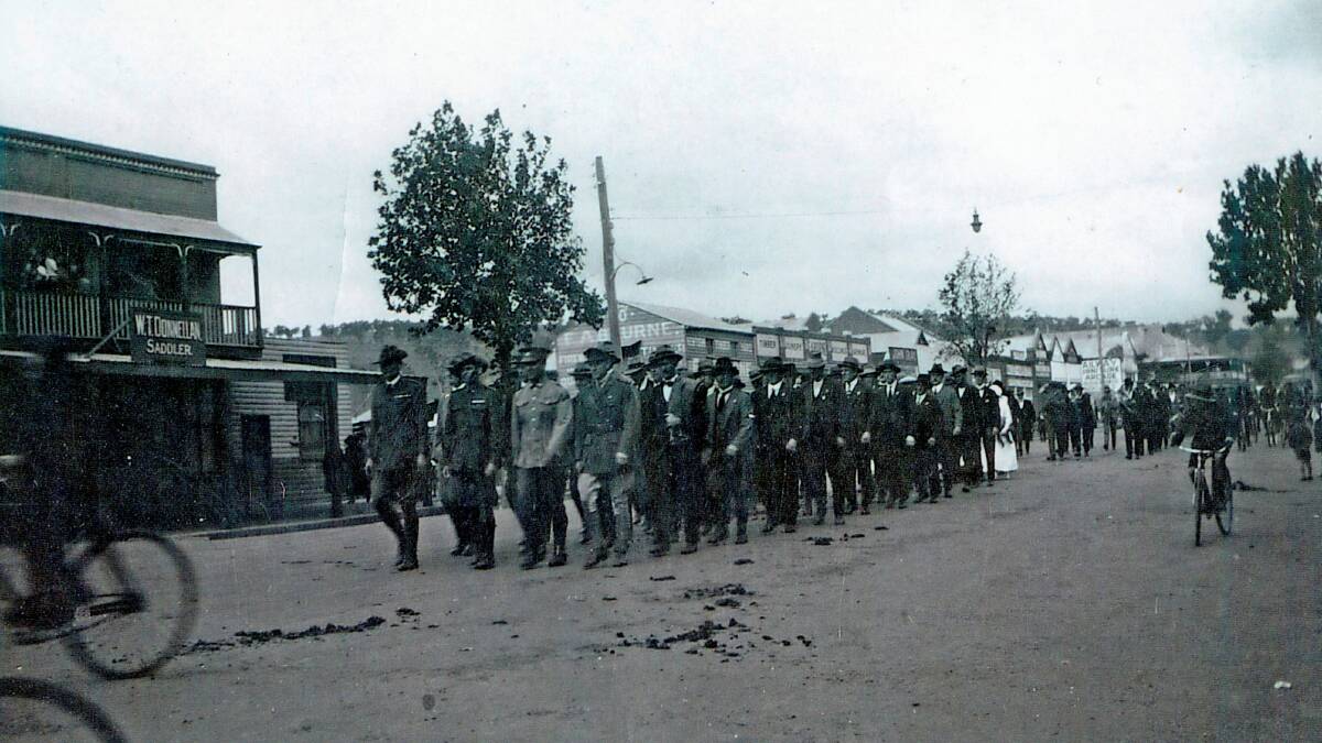 An early ANZAC march down Baylis Street: Learn the stories of Wagga’s returned soldiers from the First World War in ‘I Have Been There’ a free public talk on Saturday, November 8.