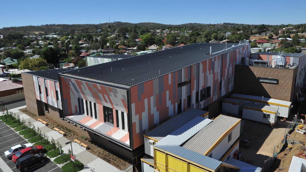The Wagga Base Hospital's mental health unit is celebrating completion as work on the centrepiece of the redevelopment kicks off. Picture: Michael Frogley