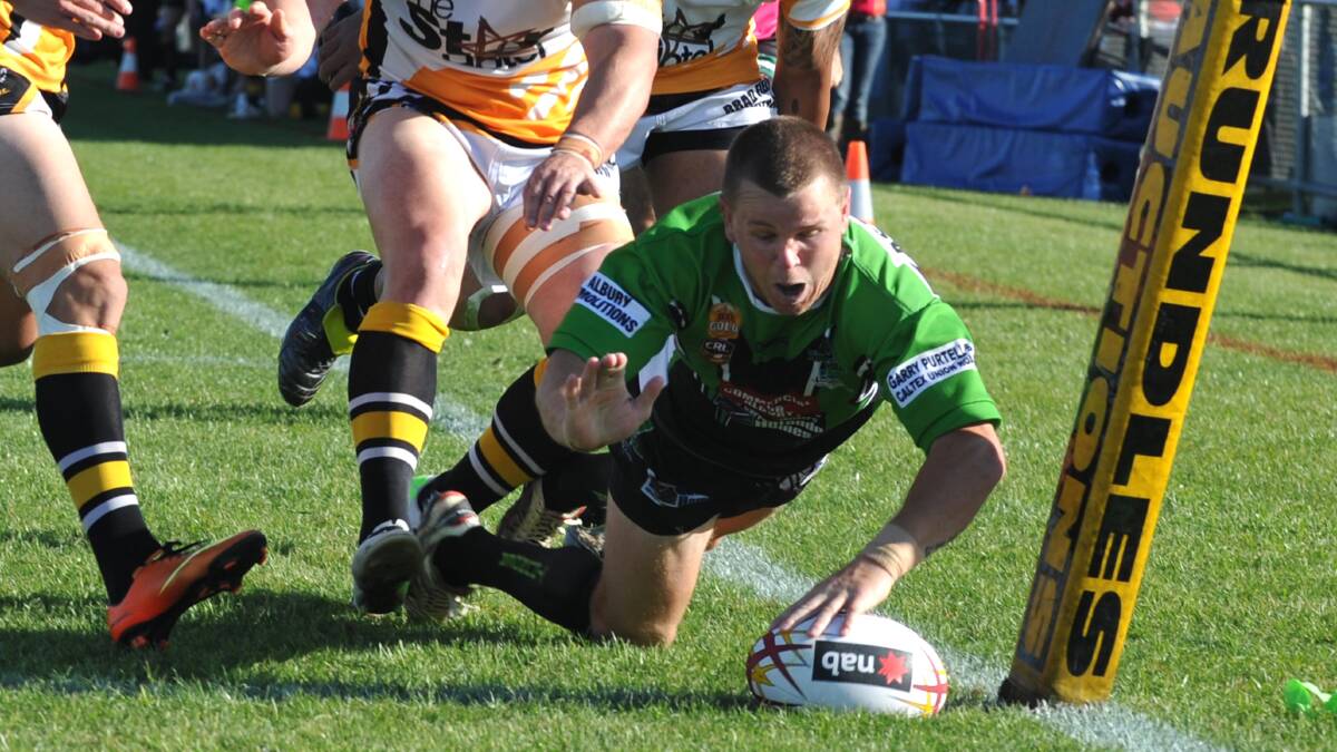 #6: Ben Jeffery, Albury. Arguably the most dangerous player in the competition. Can cause untold damage running the ball back - long range tries are a trademark. Strength and speed can be a lethal combination.