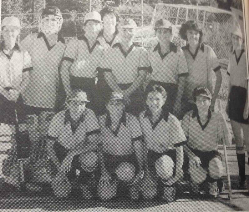 Wagga White won the women's hockey section of the Australia Veterans Games in Wagga. The team is: (back) Barbara Withers, Michelle Morrison, Megan Carter, Regina Roach, Marion Chisholm, Louise Fox, Debbie McLaughlin, Ingrio Circoran, (front) Joan Reeves, Trish Harry, Helen Lansdown and Elizabeth Anschan.
