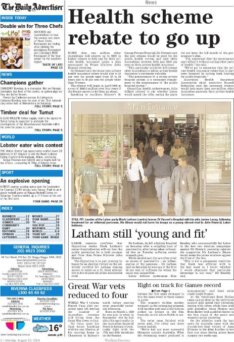 10 years ago in The Daily Advertiser | August 23