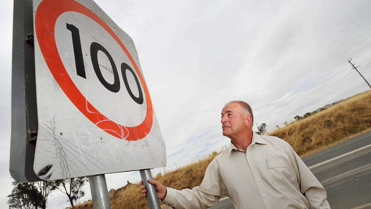 Trucking industry veteran Ron Spencer says a more thorough analysis of the condition of regional roads must be made to determine suitable speed limts. Picture: Alastair Brook