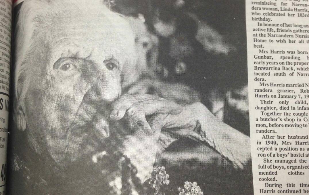 Narrandera's Linda Harris celebrated her 103rd birthday.