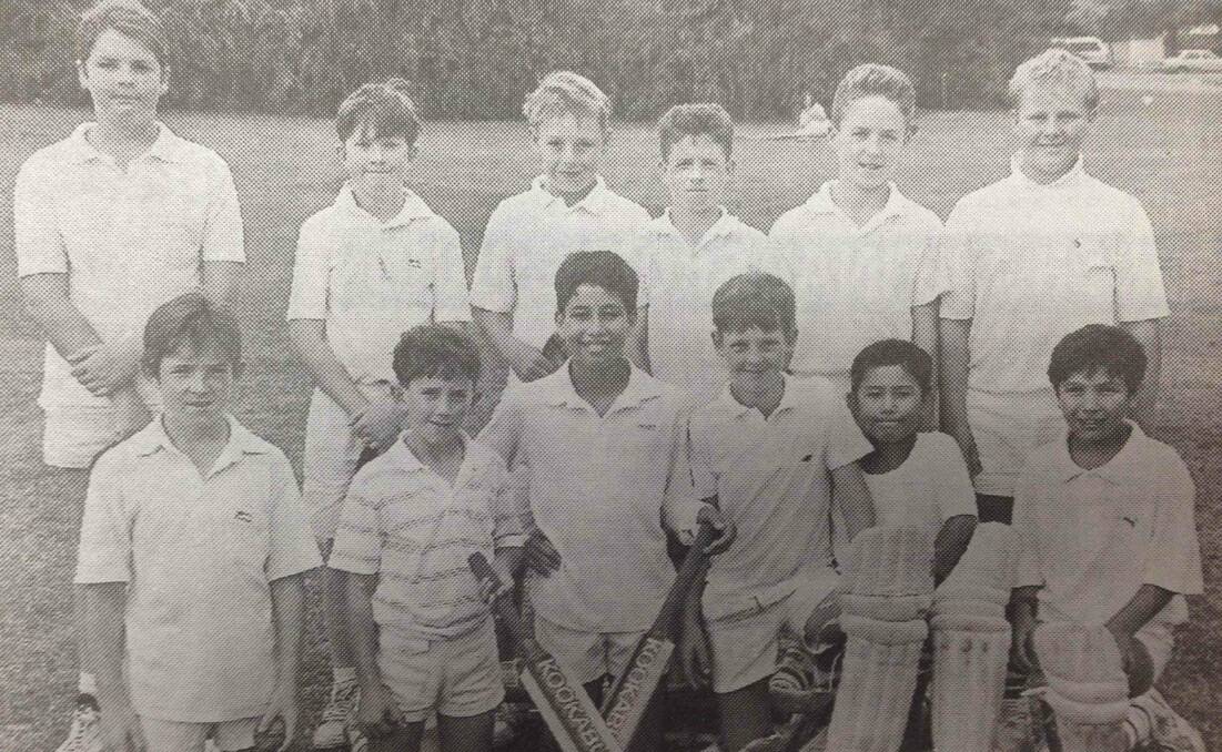 The Sacred Heart Primary School cricket team (back) Brendan Cluff, Michael Freeman, captain Nathan Moss, Sam Collie, William Collie, Peter Woodgate, (front) David Rava, Nathan Comerford, Nathan Carroll, Nicholas Dunlop, Mark Donnelly and Domenico Rositane.