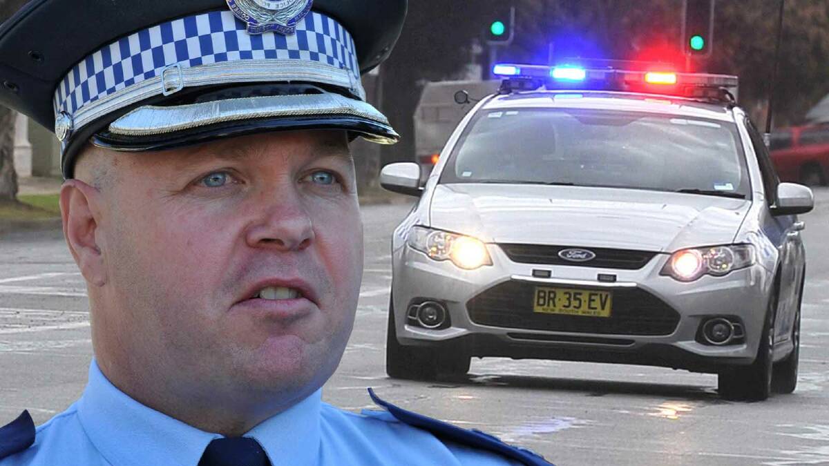 Wagga Local Area Commander Superintendent Bob Noble said officers were focused on not making a dangerous situation even more perilous during a high-speed pursuit that started in Victoria, came through Wagga and moved into the state's central west.