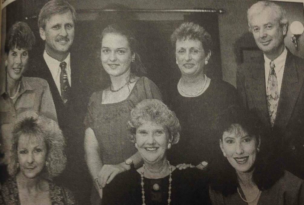 Celebrating the first retirement of one of Suzanne Grae's employees, Betty Cavanagh who started 24 years ago, are (back) Leonie Taylor, NSW manager Peter Alward, Anne Hamilton, Jan Mogford, general manager Darren Swan, (front) Annette Passlow, Betty and area manager Marguerite Barton.