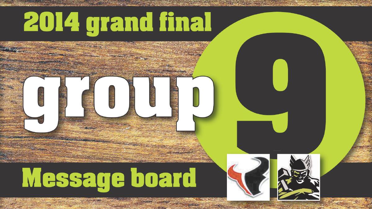 Group 9 Grand Final: Support your team