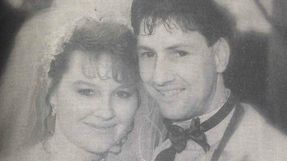 Just married and making their home in Wagga are Patricia O'Sullivan and Carlo Zuliani.