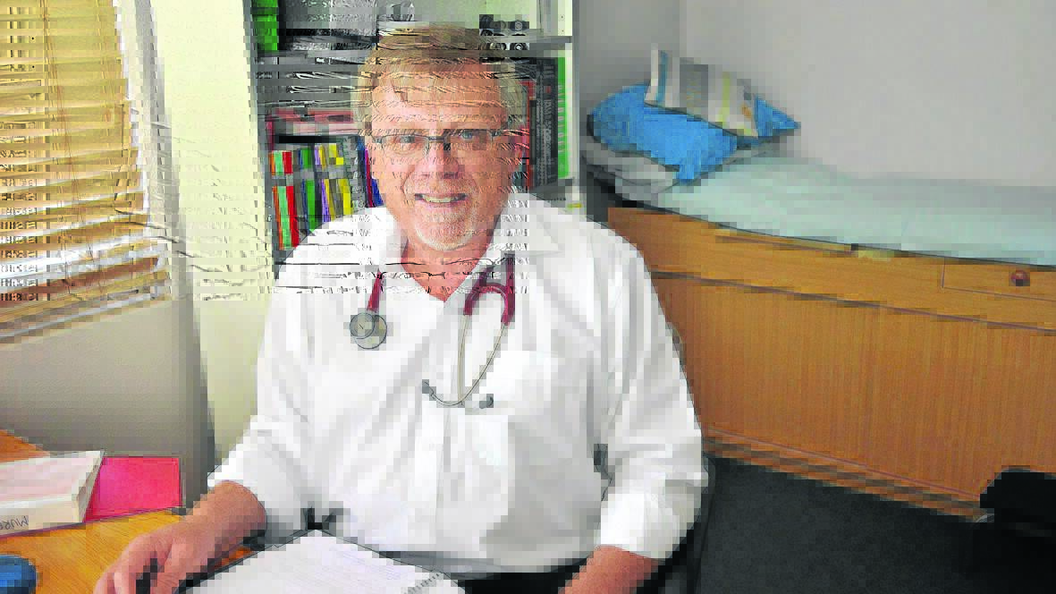 OVER WORKED: Dr Tom Douch is one of the few remaining doctors in Young who are struggling to meet the needs of the community. Picture: Young Witness