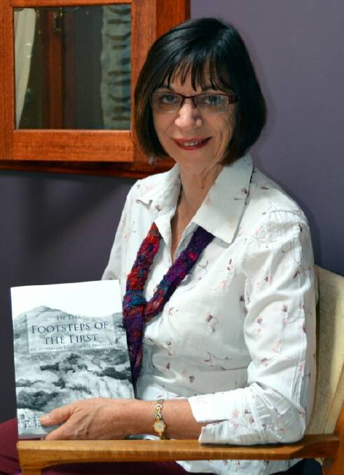 Local author Anne Flood's book In the Footsteps of the First will star at Wagga City Library in February.