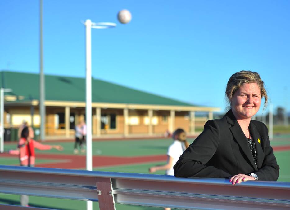 Vice-president of Wagga Netball Association Lisa Frow has labelled a Committee 4 Wagga proposal as a good concept to further develop country players. Picture: Kieren L Tilly