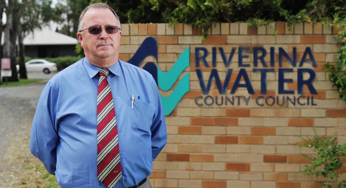 Riverina Water County Council general manager Graeme Haley says loopholes that allowed former boss Gerald Pieper to defraud the the organisation of more than $350,000 have been firmly plugged. Speaking openly about what unfolded, Mr Haley said his actions were also under tighter scrutiny. Picture: Alastair Brook