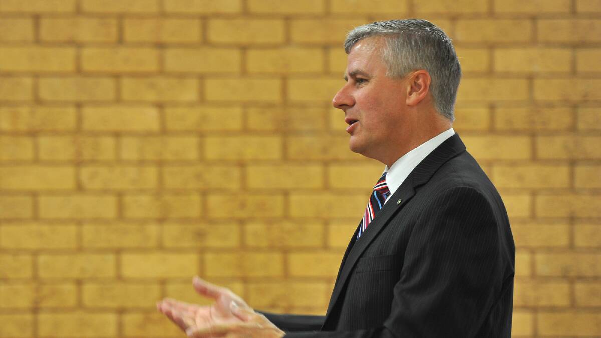 Member for Riverina Michael McCormack says it' important politicians are present in the communities they represent after a report comparing the money he spent compared to member for Clare John Cobb. 