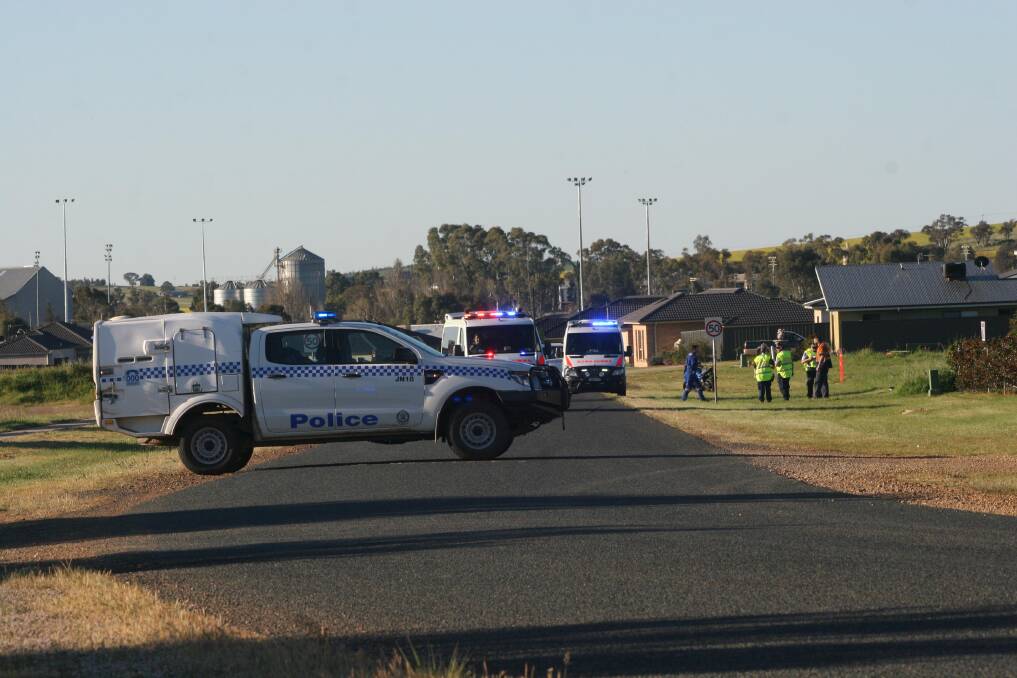 Police and paramedics were called to an accident on Loughan Road on Tuesday at 4.15pm. Picture: Declan Rurenga