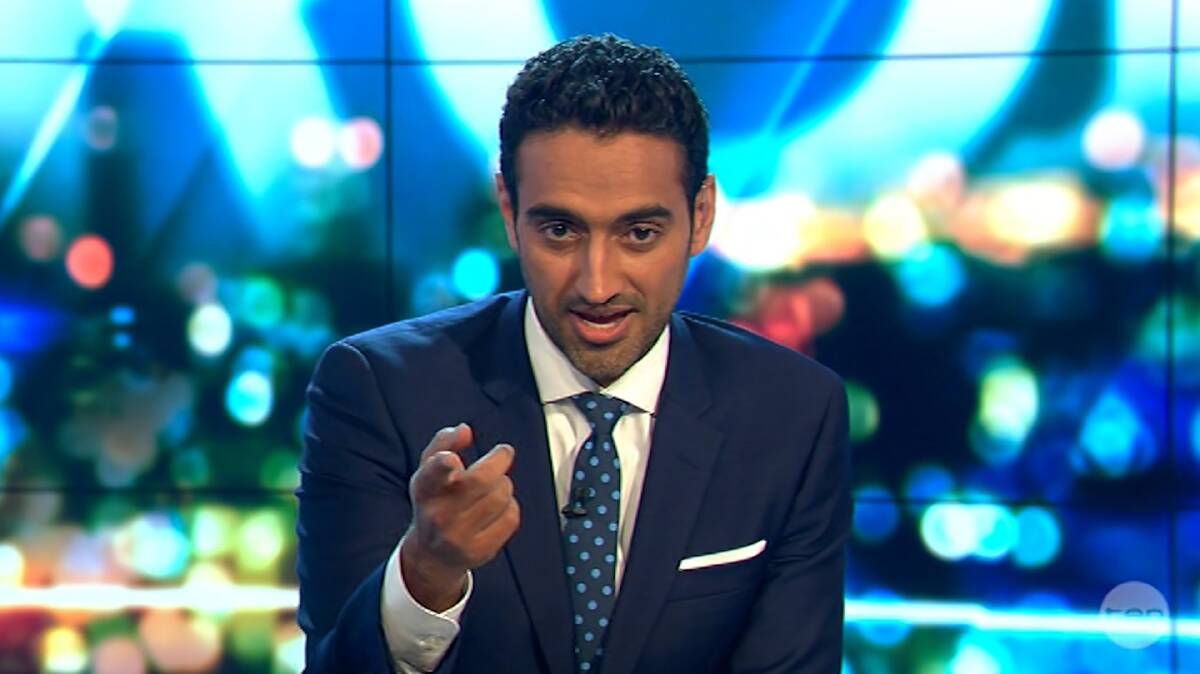 Trump card: Waleed Aly hosts The Project on WIN, which is helping to grow the regional audience for Ten programming. 