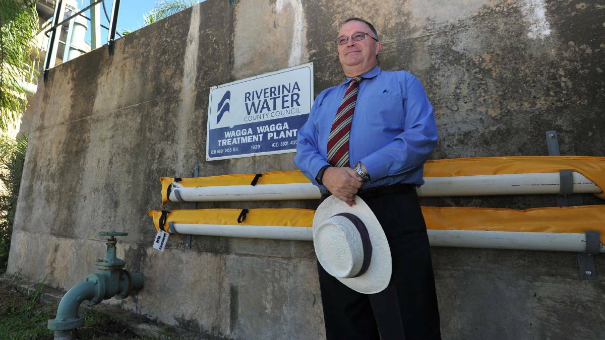 Riverina Water County Council (RWCC) general manager Graeme Haley has put a stop to annual water charge increases.
