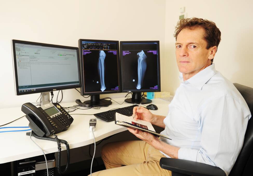 DOCTOR SHORTAGE: Wagga radiologist Dr Nick Stephenson. Picture: Kieren L Tilly