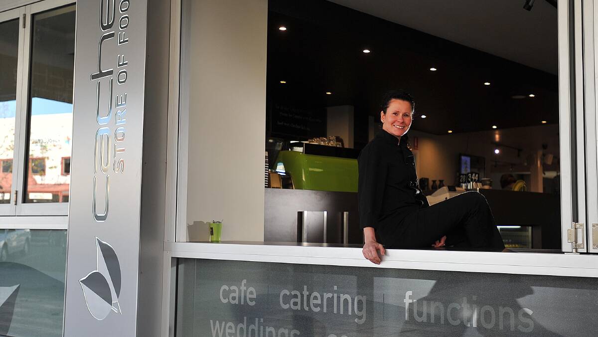Cache Store of Food cafe owner and head chef Renee Chambeyron has praised Wagga council for giving Wagga cafes and restaurants a welcome reprieve from furniture fees. 