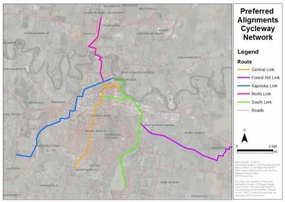 Cycle track plans unveiled
