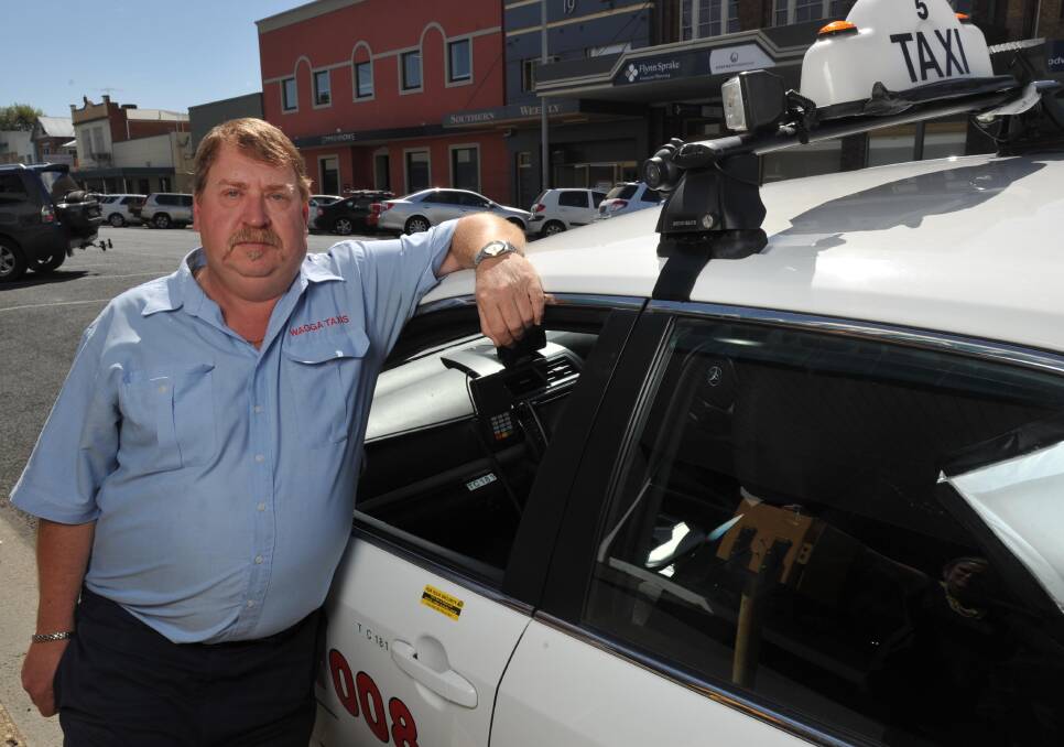 Local taxi driver Joseph Smith said Wagga Radios Cabs recently installed 'Ghost' system "failed terribly" on New Years Eve.